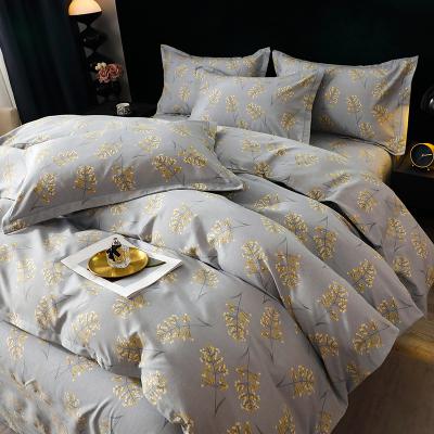 絮语绿：叶语系·全棉生态磨毛多规格四件套及单品